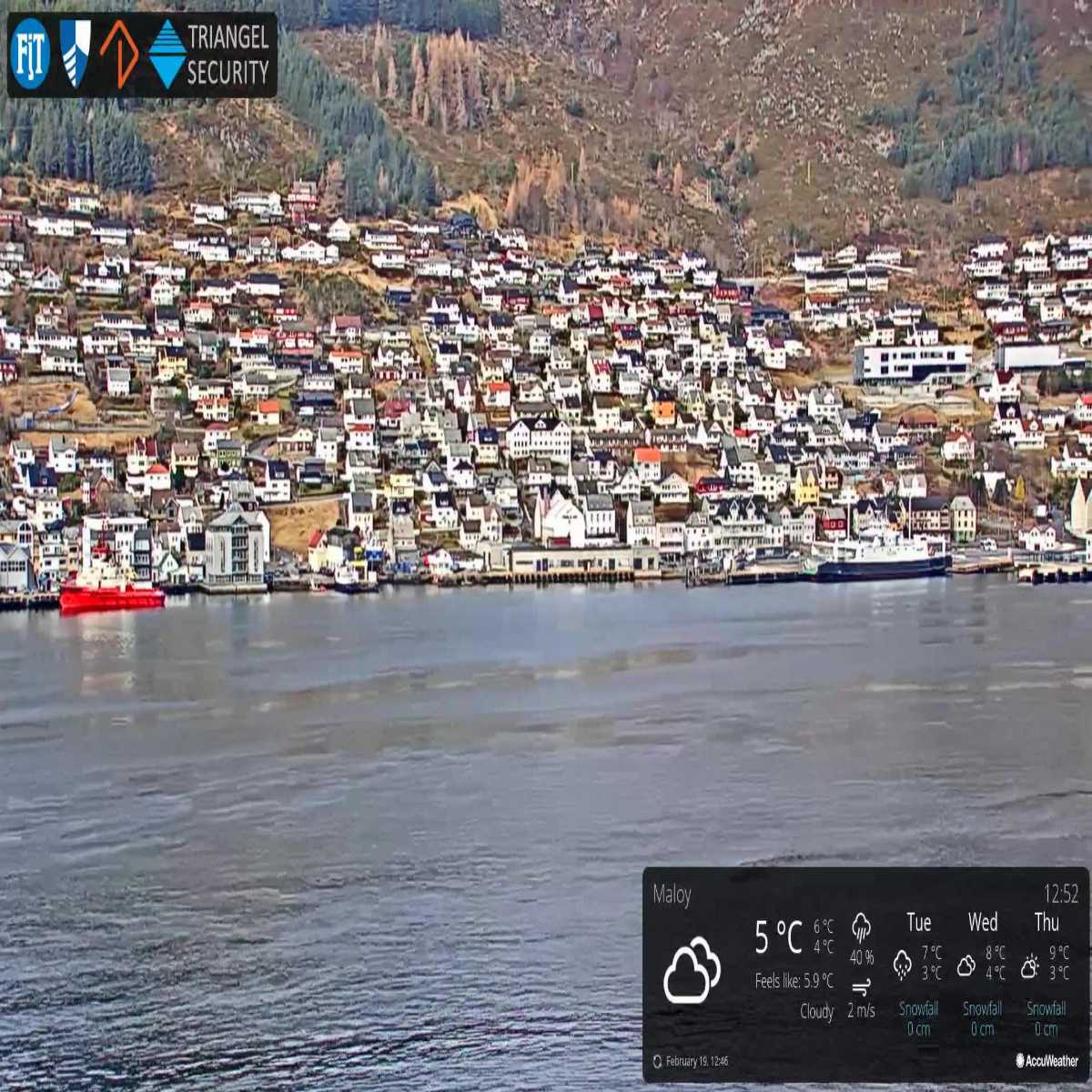 Aurland webcam
